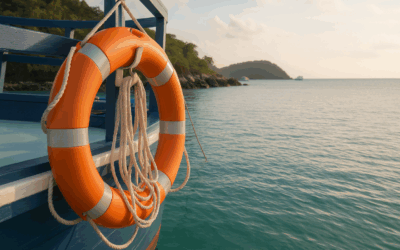 Koło ratunkowe do łodzi