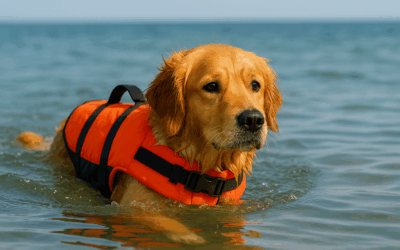 Kamizelka ratunkowa dla psa – jak wybrać odpowiednią